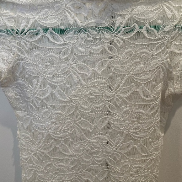 Design Lab by Lord and Taylor Lace Bodysuit - Picture 3 of 6